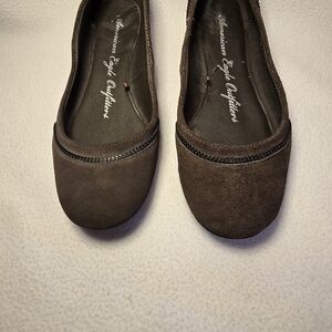 American Eagle Outfitters Brown Women's Flats Shoes. 7